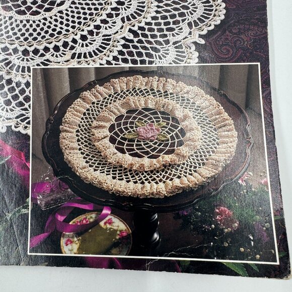 The Ultimate Doily Crochet Pattern Book 1983 American School Of Needlework - Picture 2 of 16